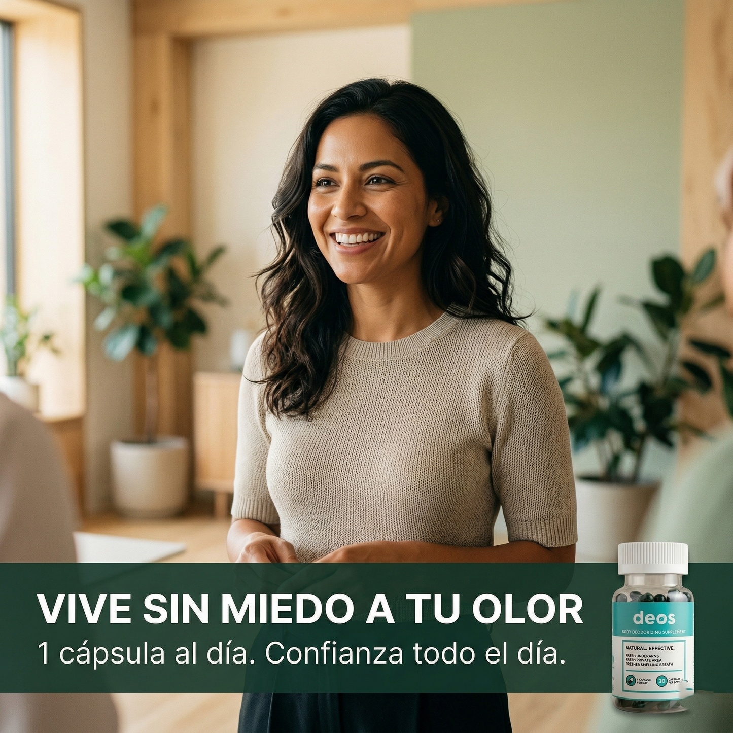 DEOS - El desodorante que por fin funciona... desde adentro. 🌿