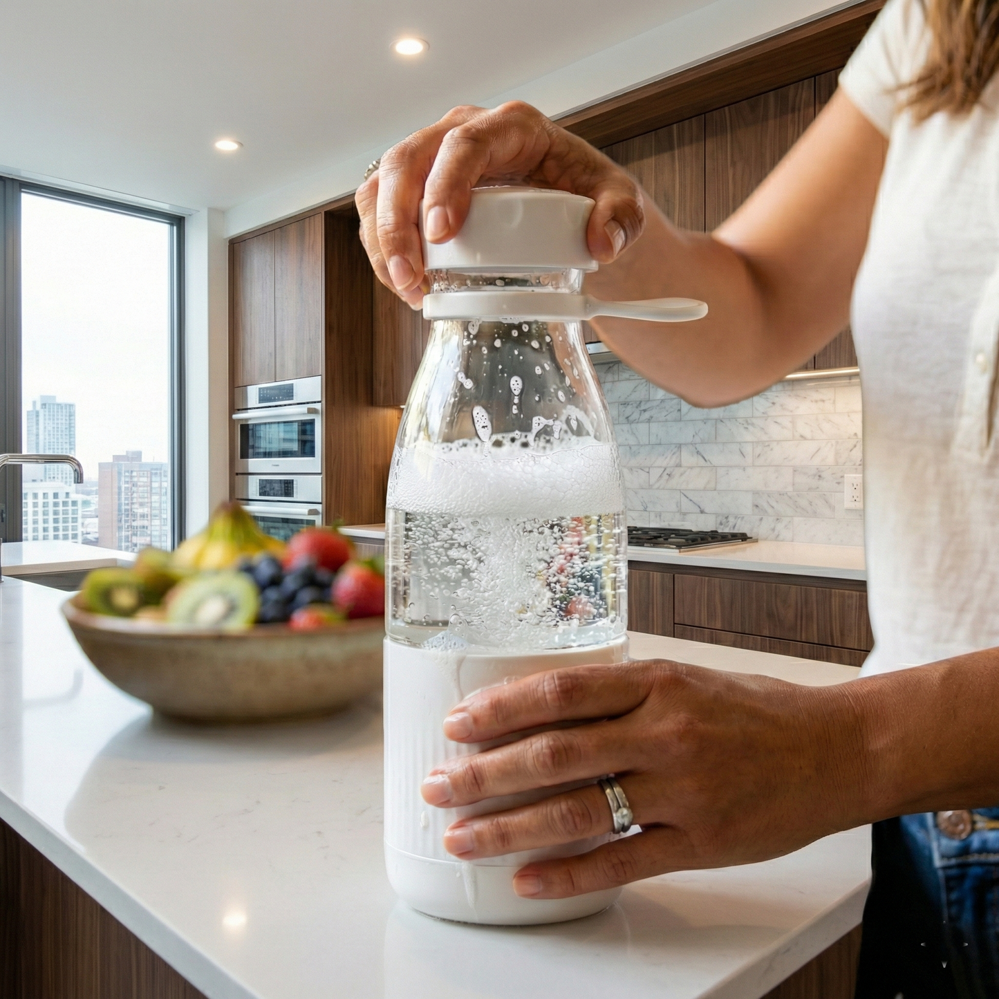 Botella Licuadora: Batidos perfectos y en cualquier lugar