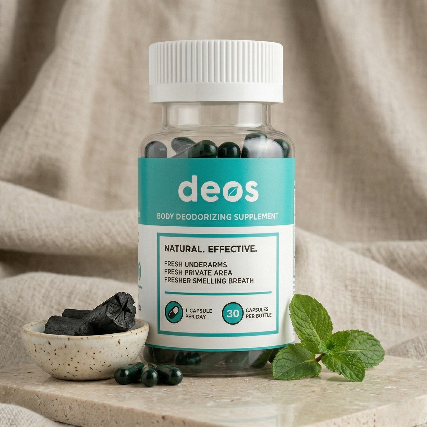 DEOS - El desodorante que por fin funciona... desde adentro. 🌿